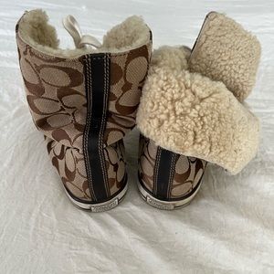 Women’s Coach sneakers size 10.